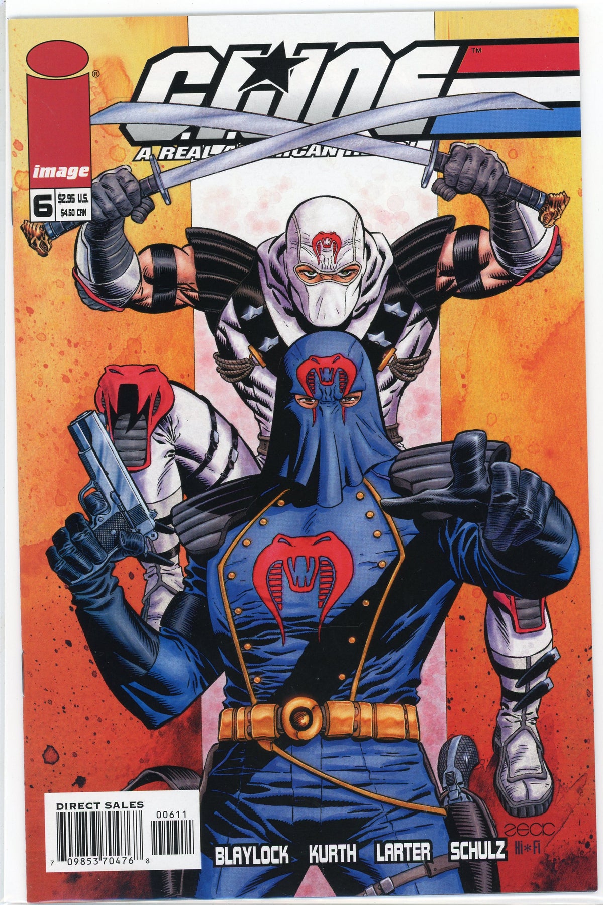GI JOE A REAL AMERICAN HERO #6 NM IMAGE COMICS STUNNING GLOSSY COVER