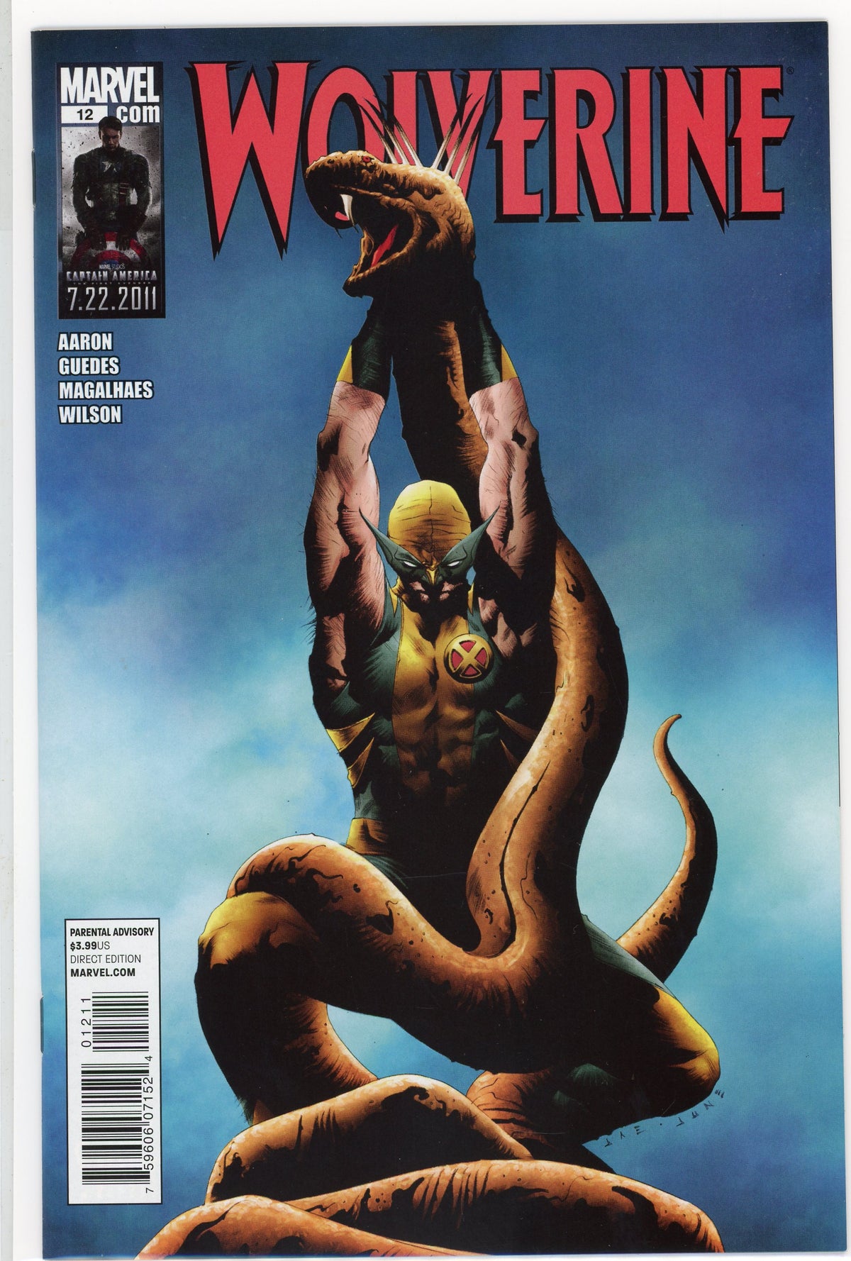 WOLVERINE #12 NM MIND BLOWING COVER SCINTILLATING SHEEN