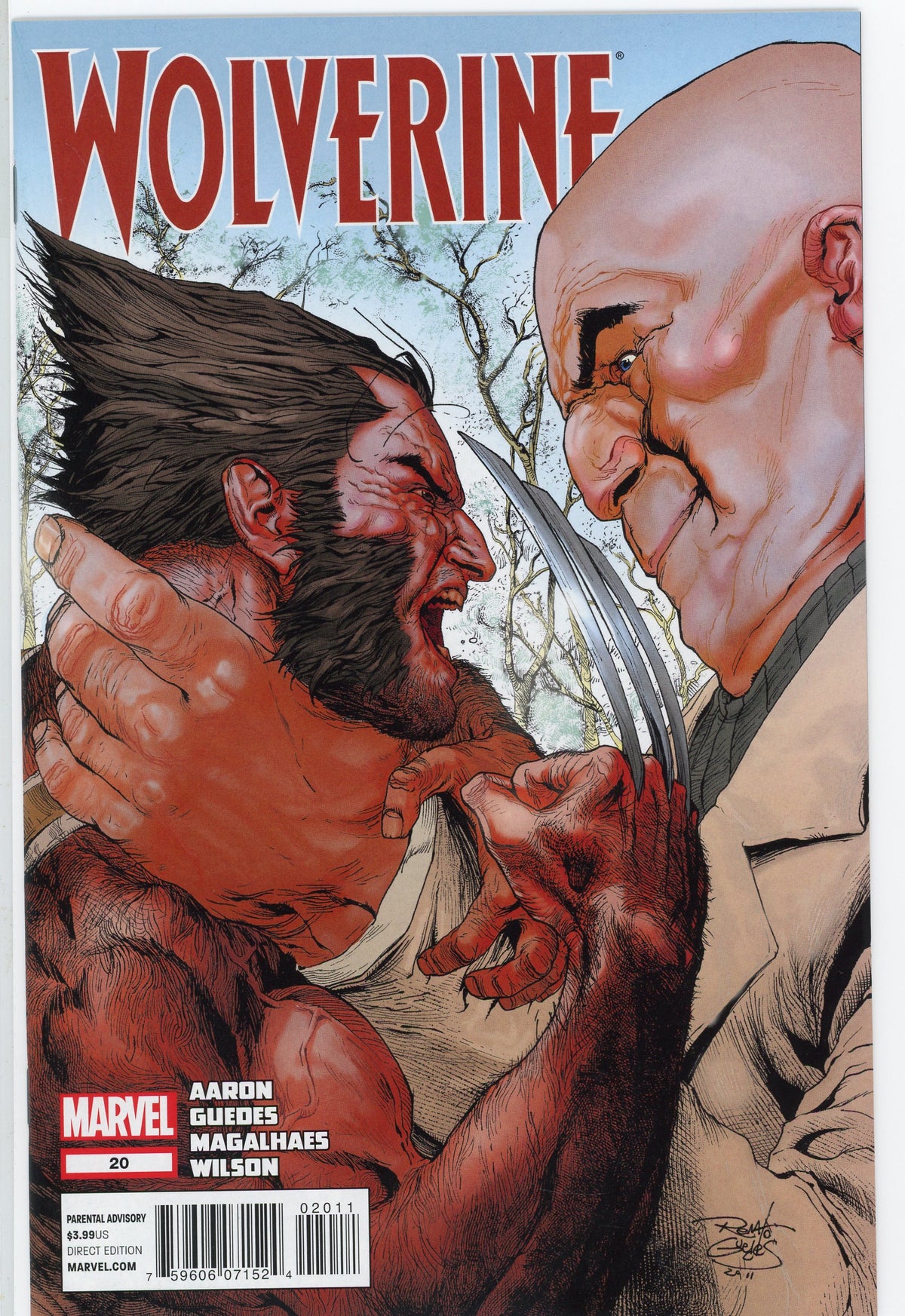 WOLVERINE #20 NM TITANIC KINGPIN CONFRONTATION COVER BEAUTIFUL GLOSS
