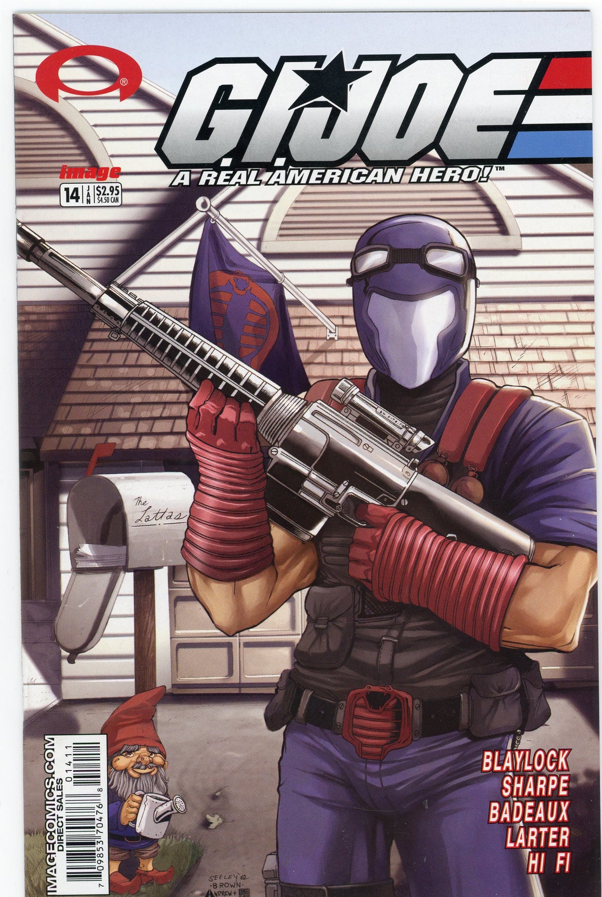 GI JOE A REAL AMERICAN HERO #14 NM ICONIC COVER IMAGE COMICS