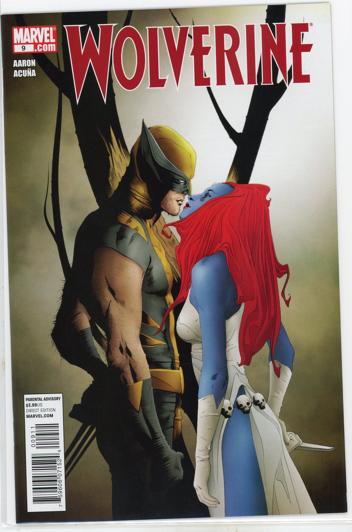 WOLVERINE #9 NM CLASSIC MYSTIQUE KISSING COVER TREMENDOUS GLOSS
