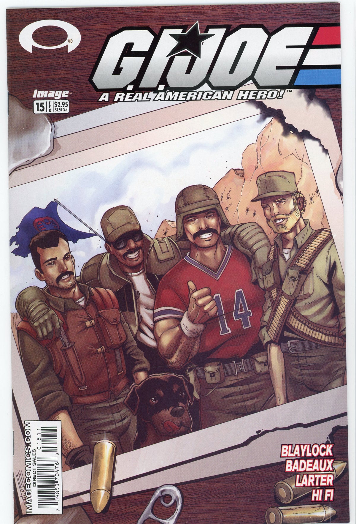 GI JOE A REAL AMERICAN HERO #15 NM IMAGE COMICS TIMELESS COVER GLOSSY SHEEN