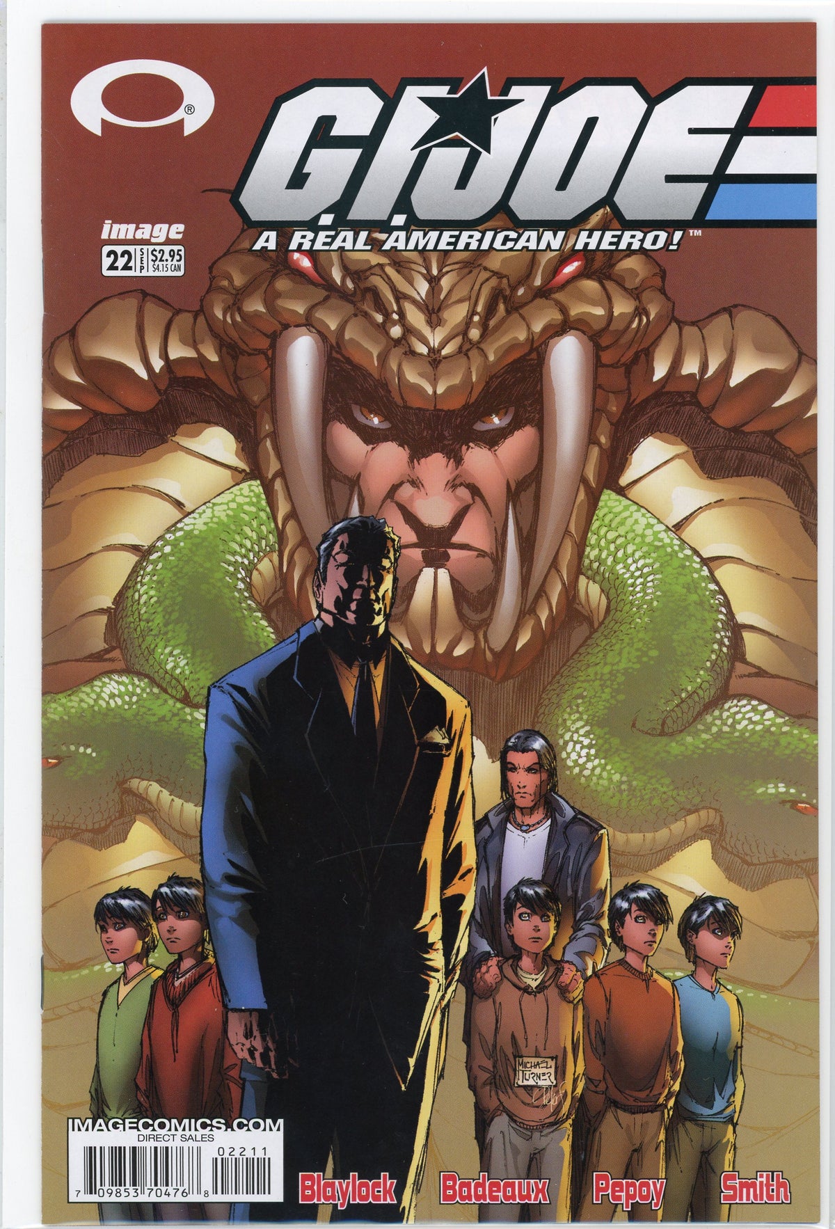 GI JOE A REAL AMERICAN HERO #22 NM OUTSTANDING COVER KILLER GLOSS