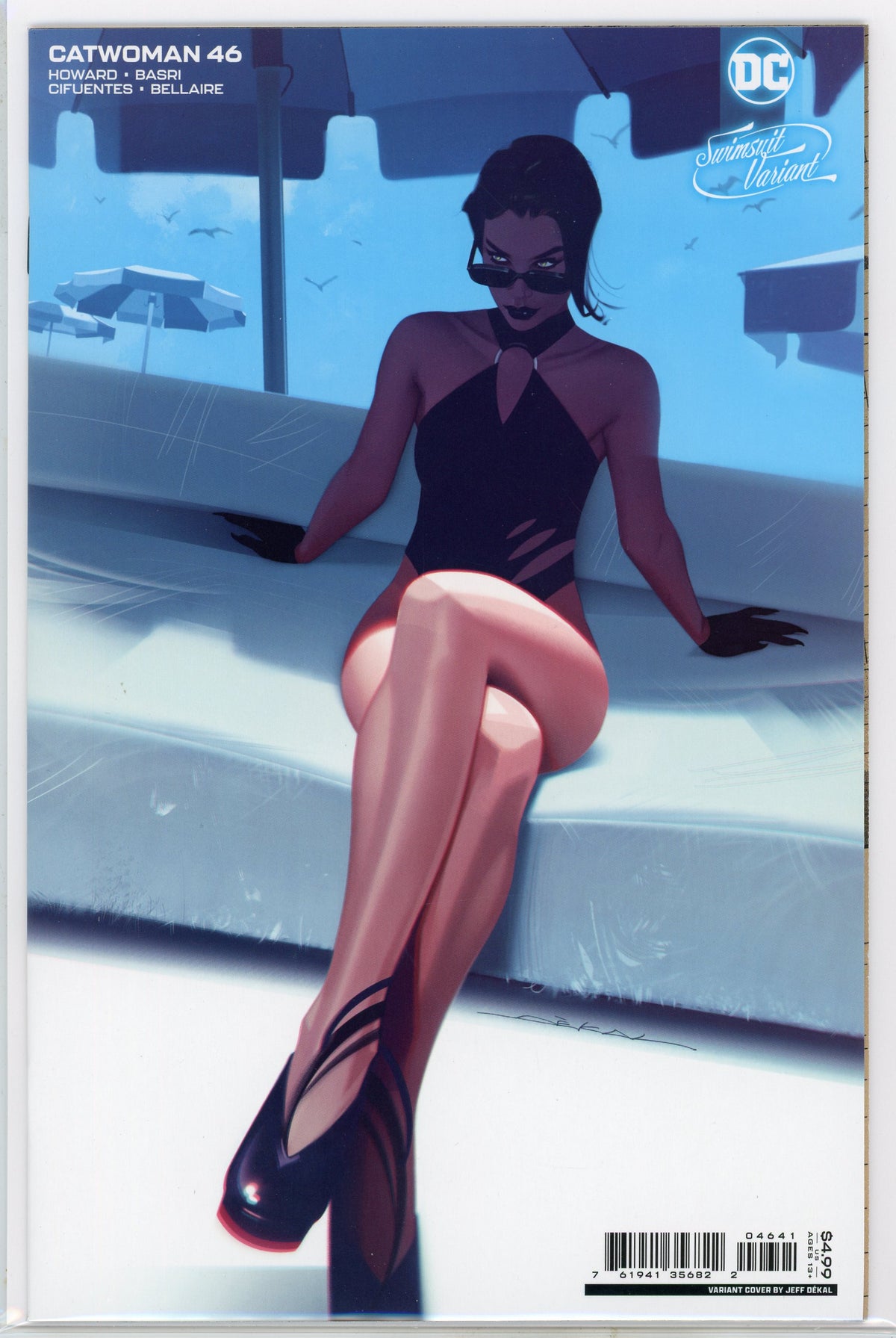 CATWOMAN #46 NM VARIANT ED. SMOLDERING SEXY COVER FANTASTIC GLOSS
