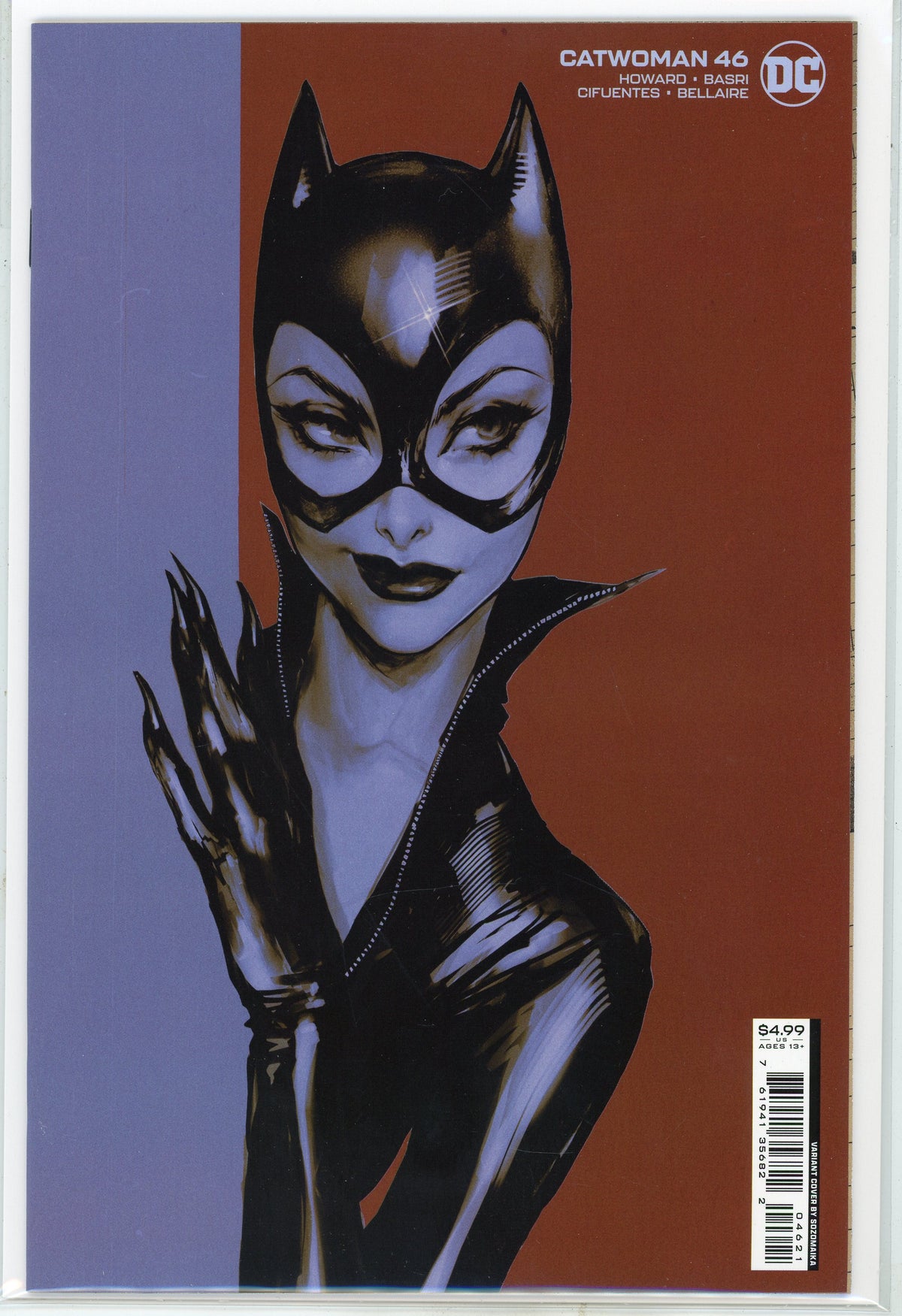 CATWOMAN  #46 NM VARIANT ED. EXCEPTIONAL SHEEN CLASSIC COVER
