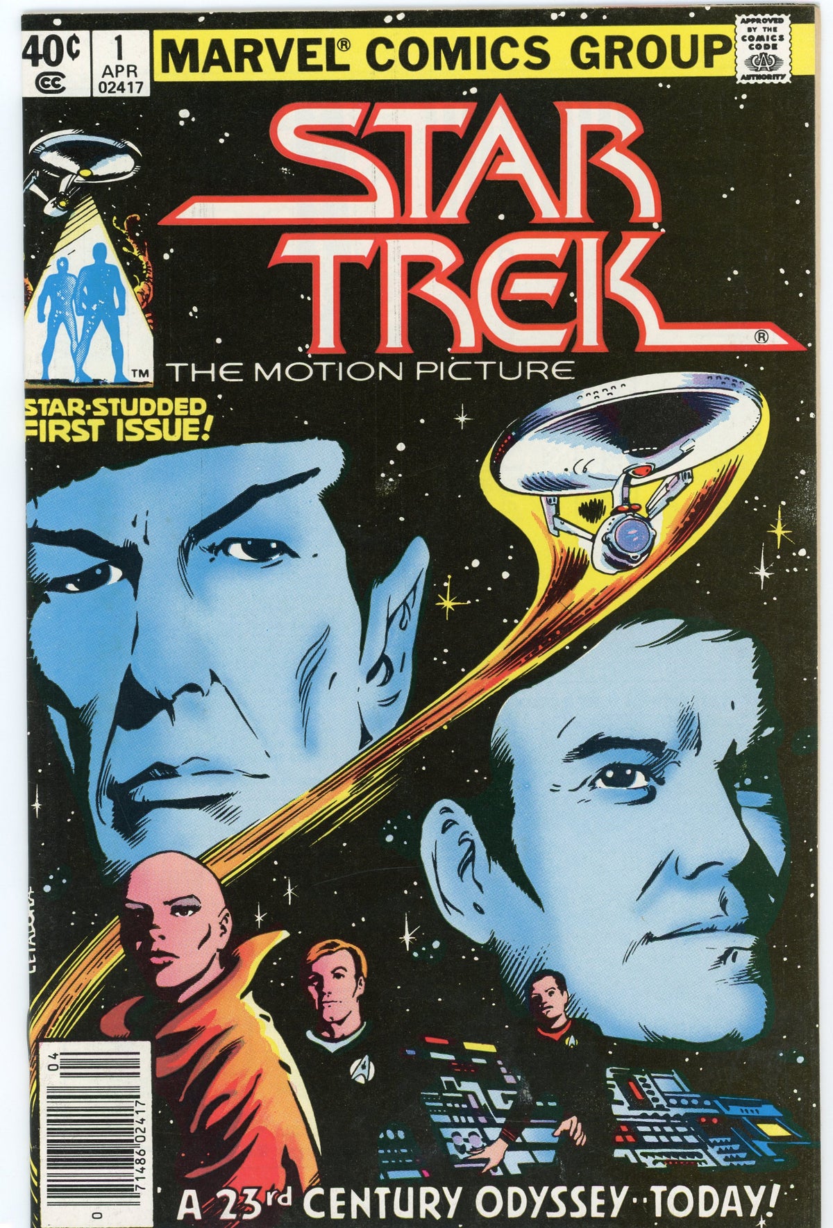 STAR TREK THE MOTION PICTURE #1 NM MIND BLOWING COVER WONDROUS GLOSS