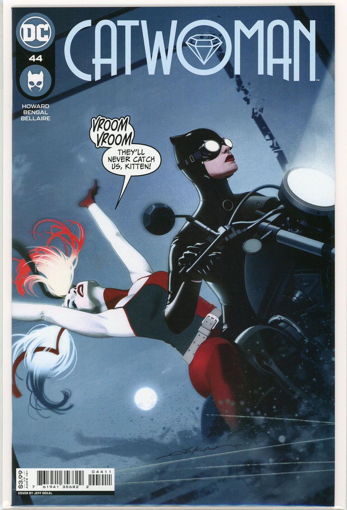 CATWOMAN #44 NM GREAT HARLEY QUINN COVER EXCEPTIONAL SHEEN