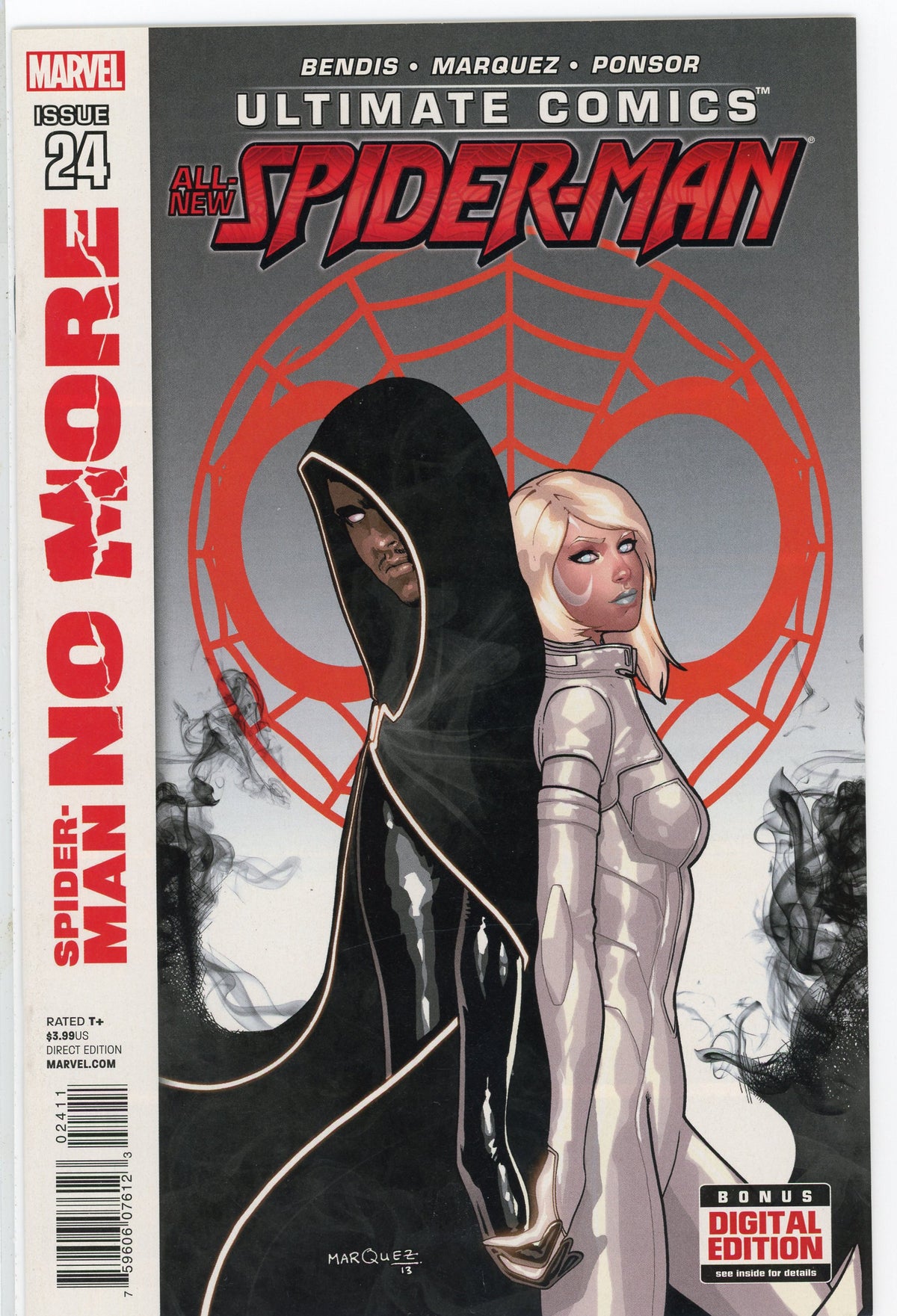 ULTIMATE COMICS ALL NEW SPIDERMAN #24 NM BENDIS WORK STUNNING COVER