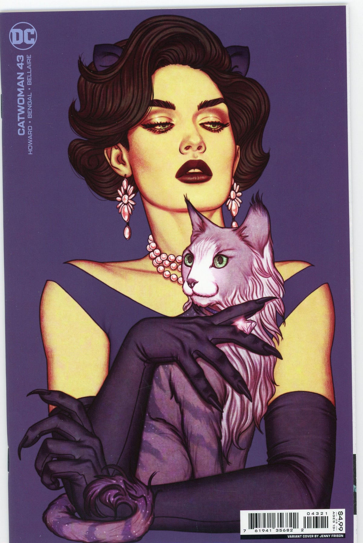 CATWOMAN #43 NM FRISON VARIANT COVER SEXY COVER WONDROUS GLOSS