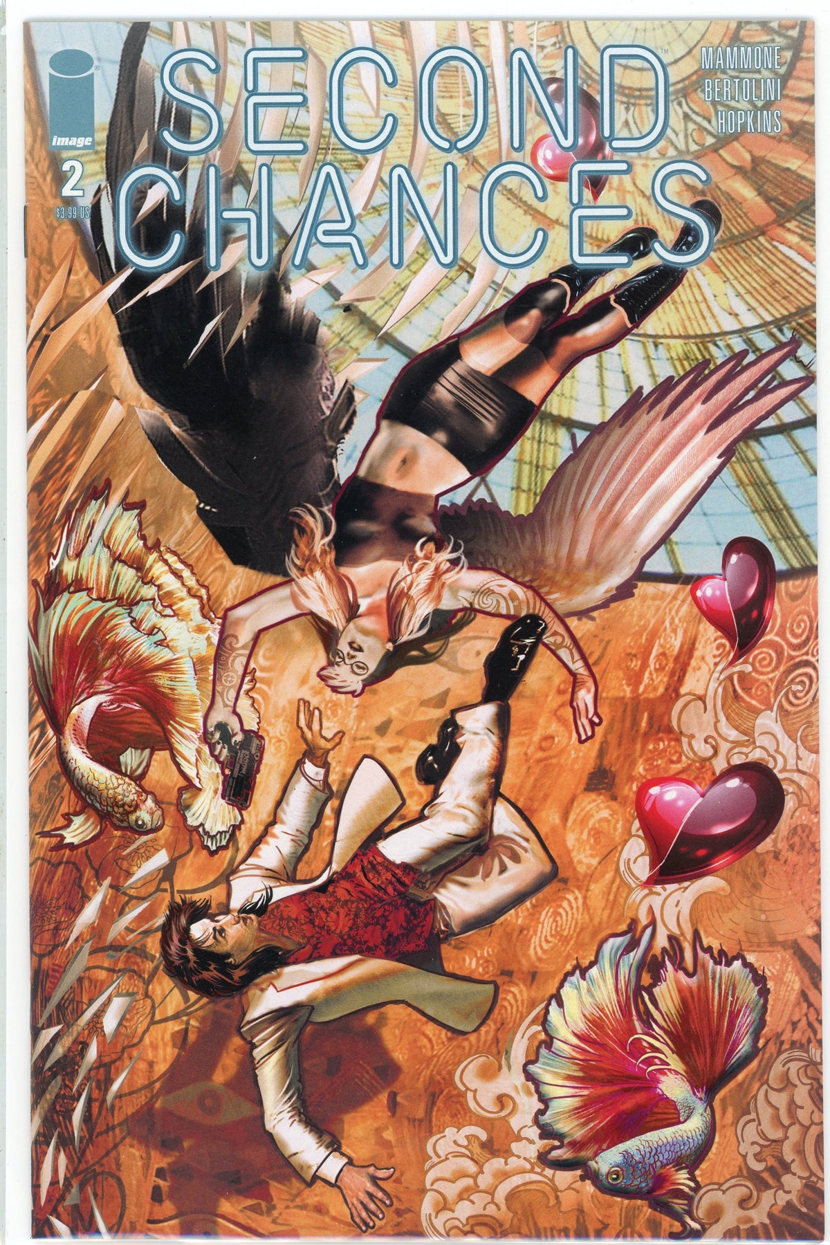 SECOND CHANCES #2 NM IMAGE COMICS GLOSSY COVER GREAT STORYLINE