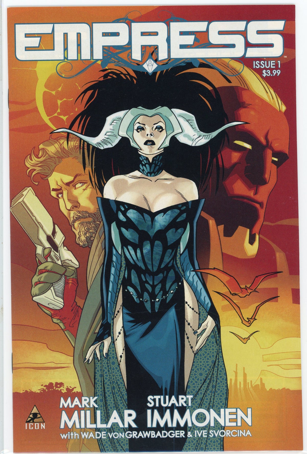 EMPRESS #1 NM MILLAR WORK UNBELIEVABLE COVER AWESOME SHINE