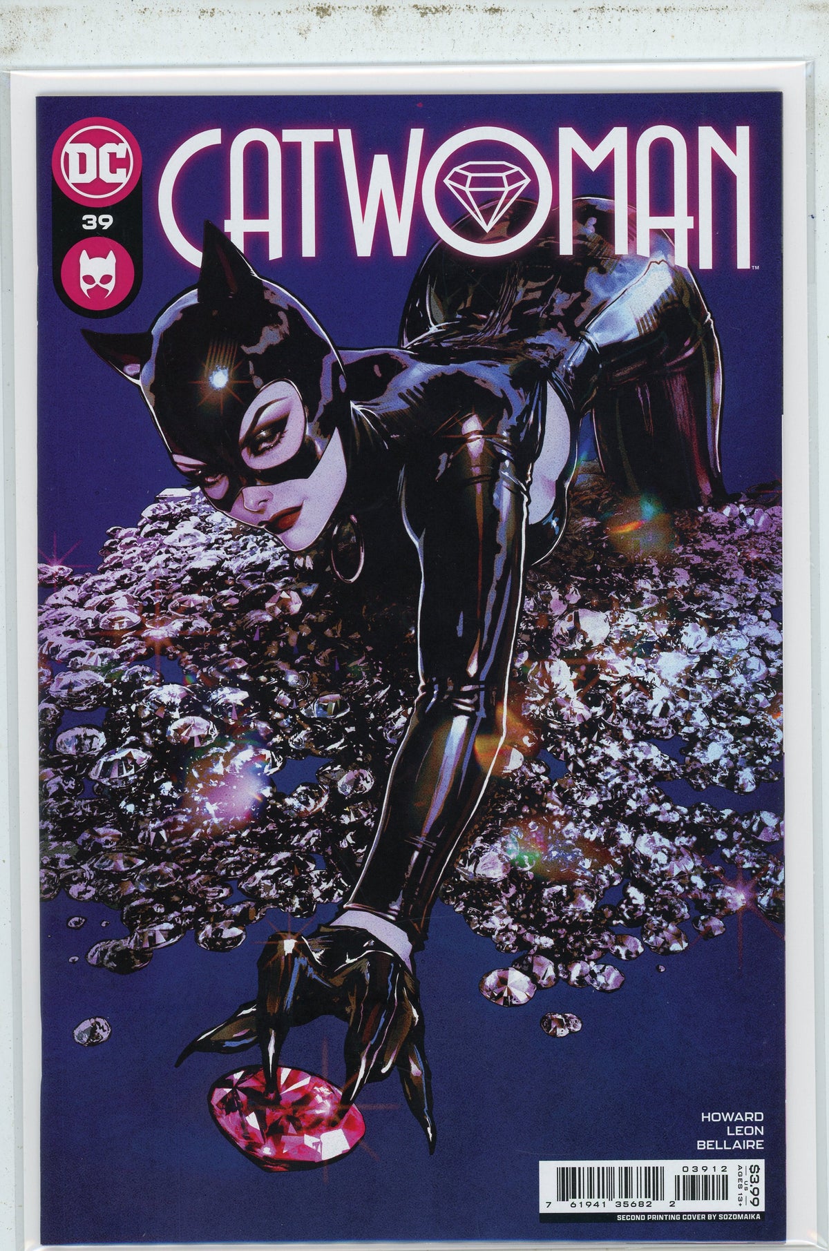 Catwoman (2018) #39 2nd print; cover by Sozomaika
