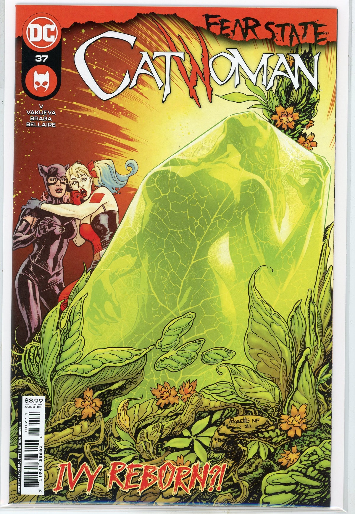 CATWOMAN #37 NM STUNNING COVER UNBELIEVABLE SHINE