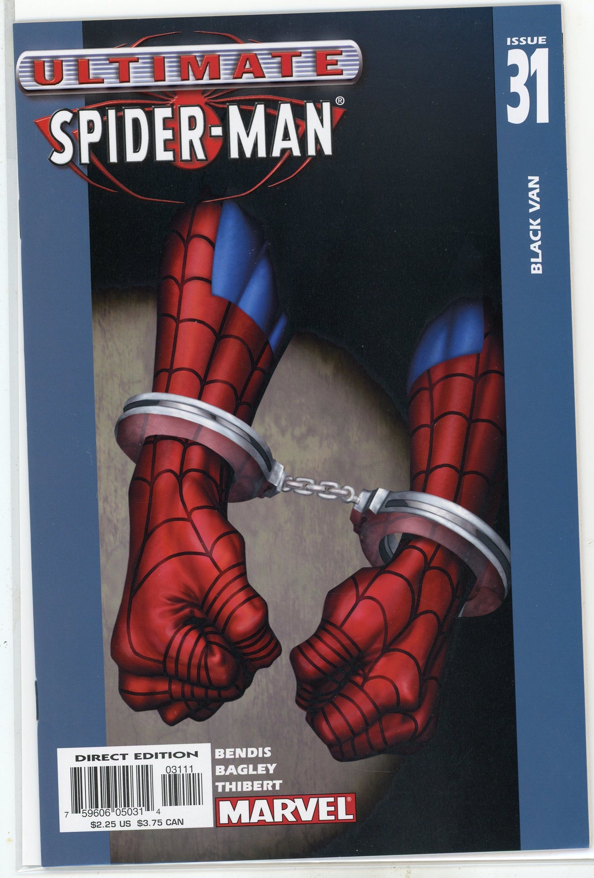 ULTIMATE SPIDERMAN #31 NM BENDIS BAGLEY WORK GLISTENING GLOSS GREAT COVER