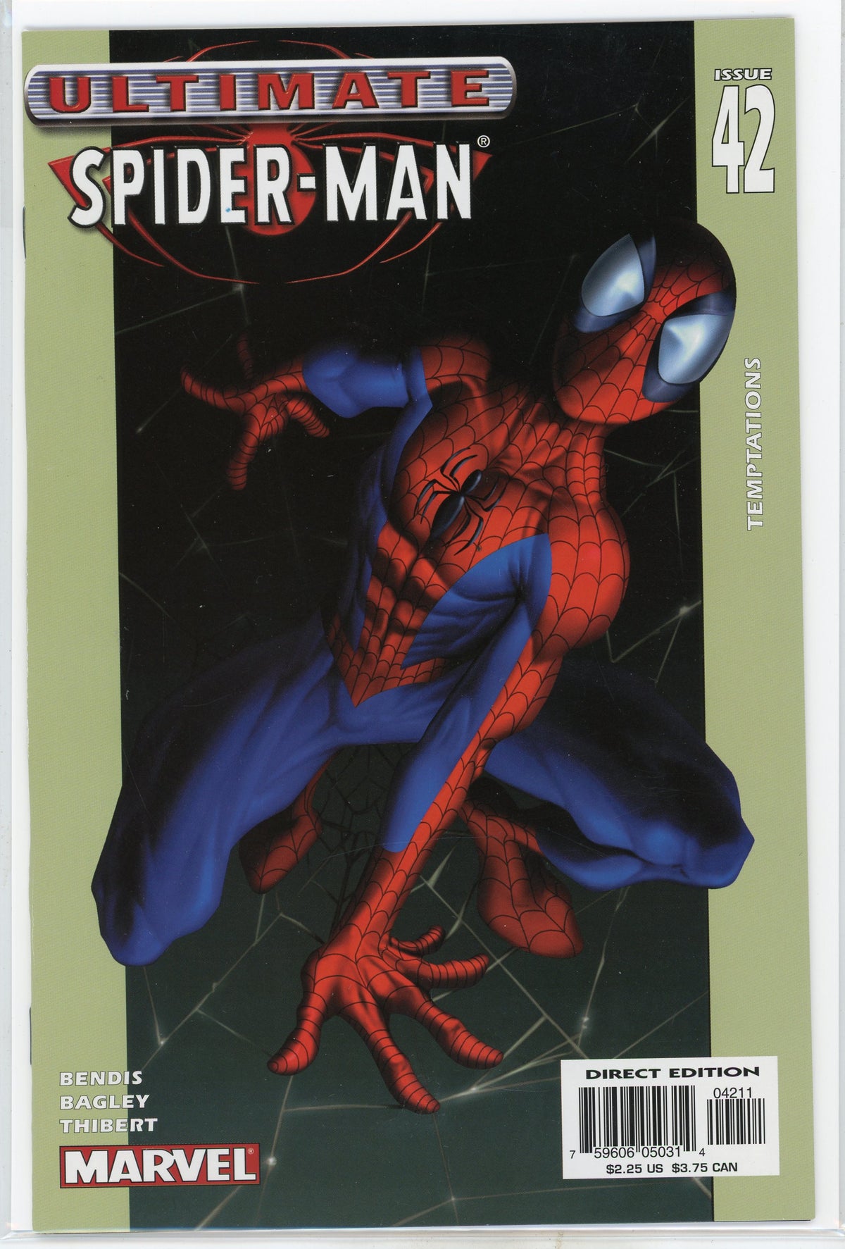 ULTIMATE SPIDERMAN #42 NM AMAZING COVER SUPER GLOSSY FINISH