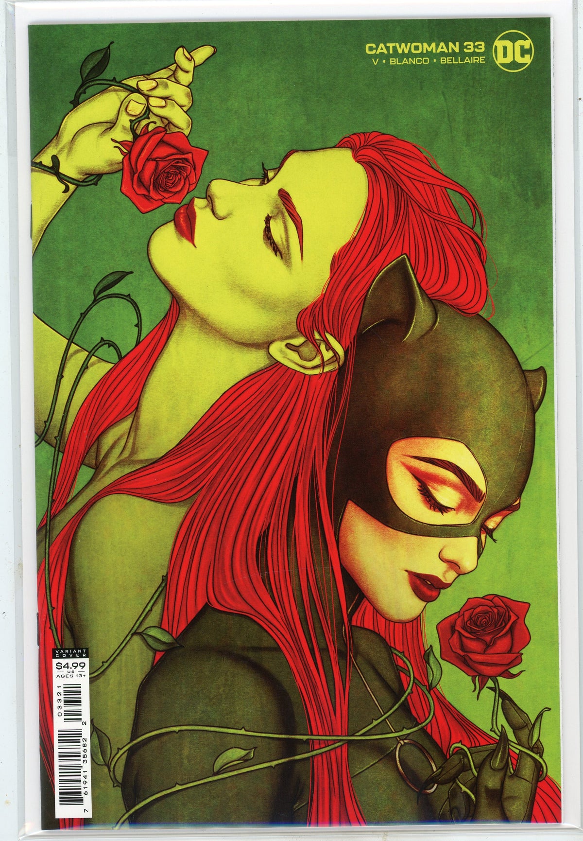 CATWOMAN #33 NM GREAT POISON IVY VARIANT COVER STRIKING GLOSS