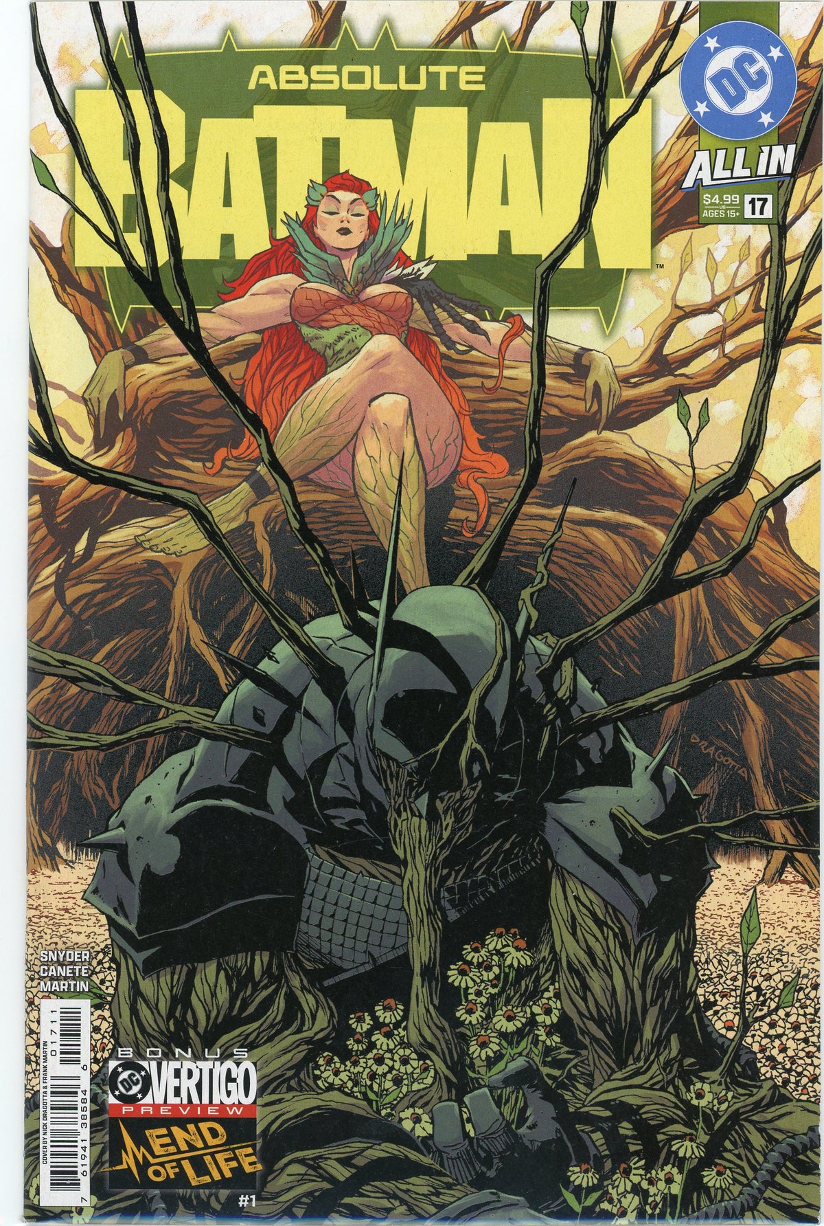 ABSOLUTE BATMAN ALL IN #17 NM VERY HOT TITLE STUNNING COVER GREAT GLOSS