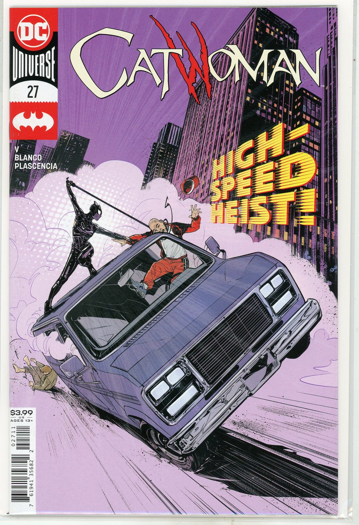 CATWOMAN #27 NM ACTION PACKED COVER DELIGHTFUL SHEEN