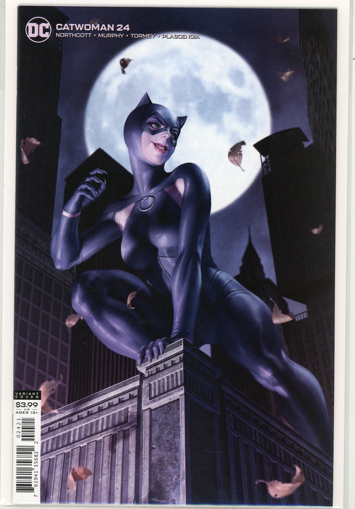 CATWOMAN #24 NM VARIANT ED. SPECTACULAR COVER SHINING GLOSS