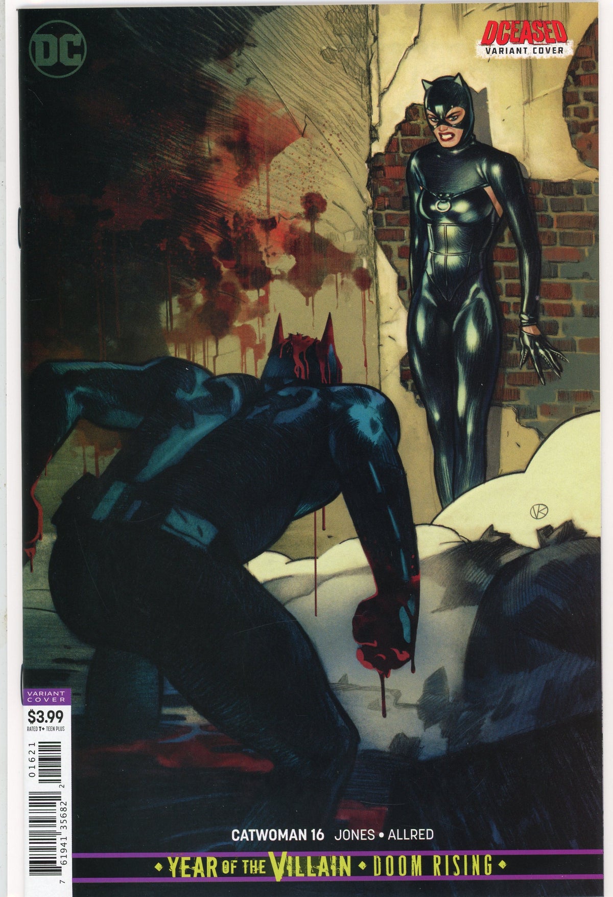 CATWOMAN #16 NM VARIANT ED.  DRAMATIC COVER KILLER GLOSSY SHEEN