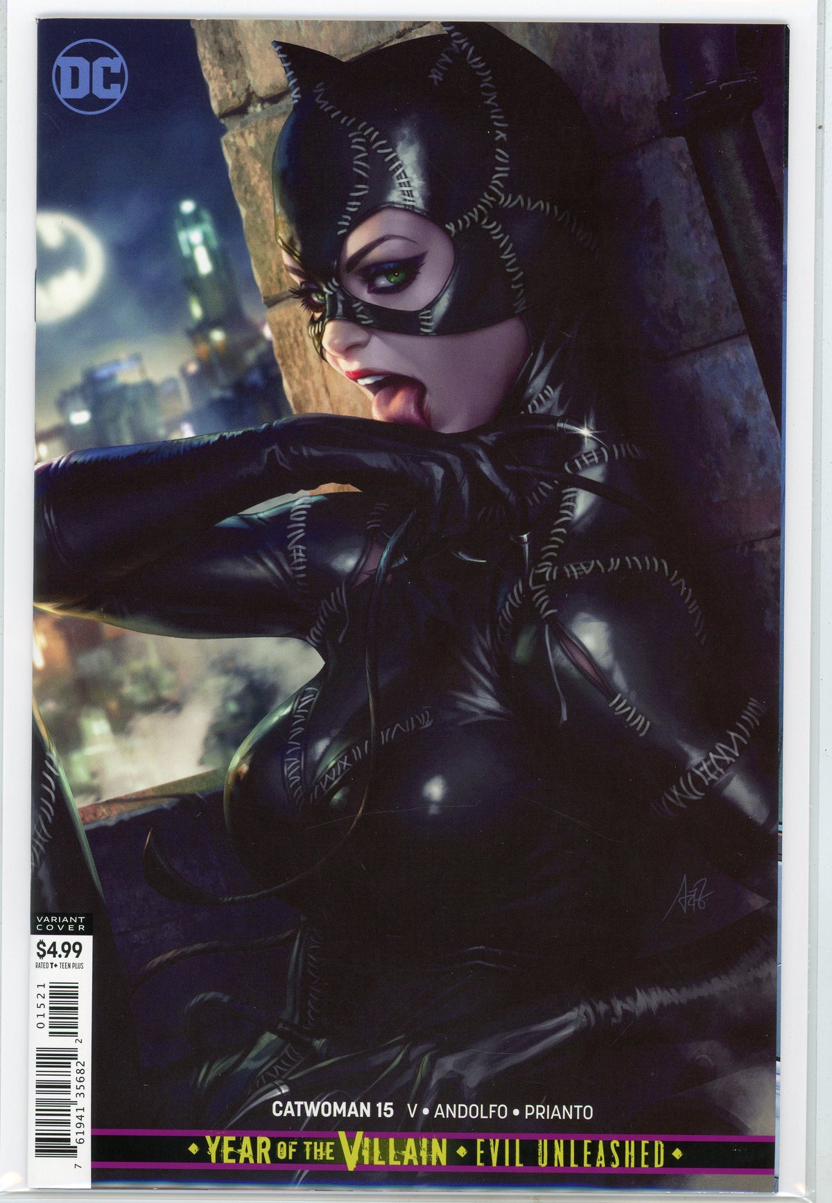 CATWOMAN #15 NM VARIANT ED.  SEXY COVER OUTSTANDING GLOSS