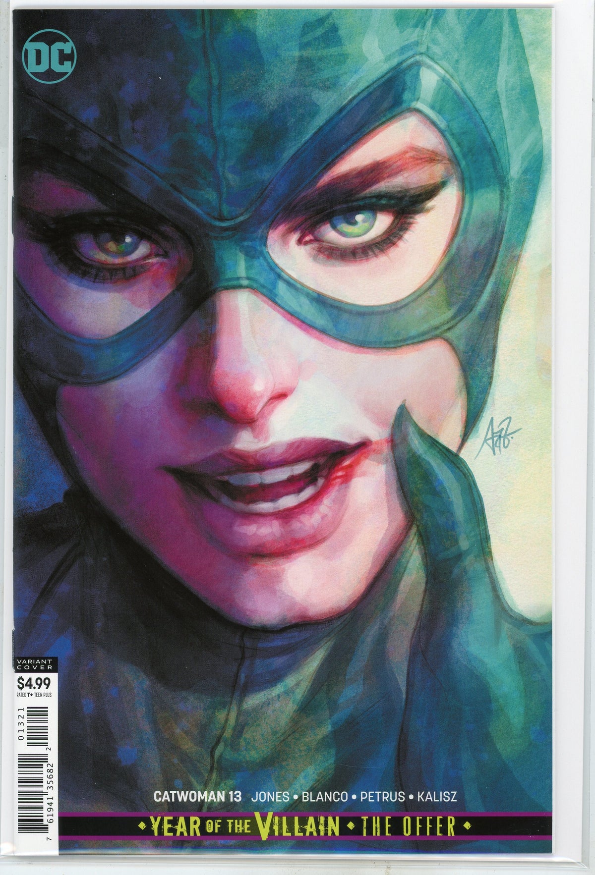 CATWOMAN #13 NM VARIANT ED. WONDROUS COVER MOST EXCELLENT GLOSS